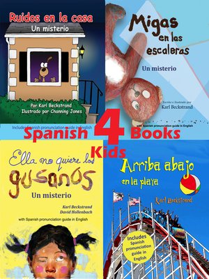 cover image of 4 Spanish Books for Kids--4 libros para niños (with pronunciation guide in English)